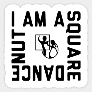 SQD Nut BLK Sticker